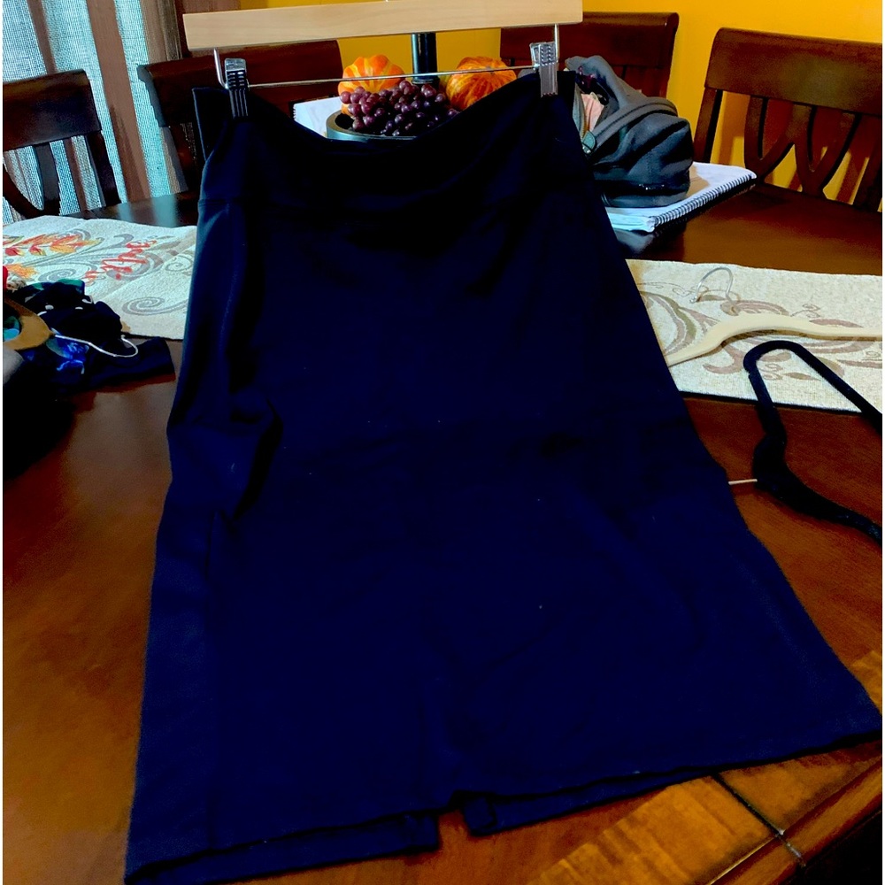 Knit skirt high waisted